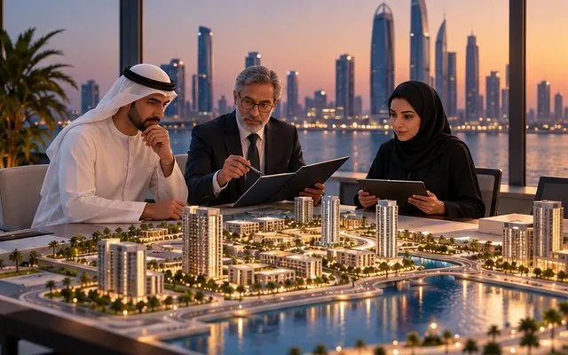 Tanseeq: Produces advisory conditions briefs on proposed Abu Dhabi developments for human review committees.