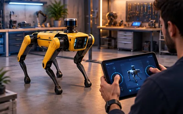 Edge Dog: Custom software for the Boston Dynamics Spot robot, built on the Spot SDK.