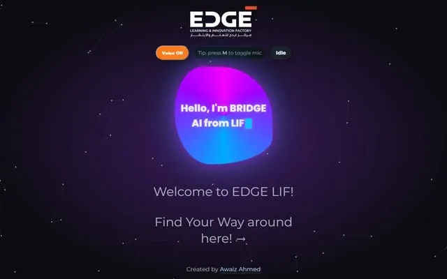 EDGE Voice Chat: Custom web software for a Double Robotics robot, using the GPT API.