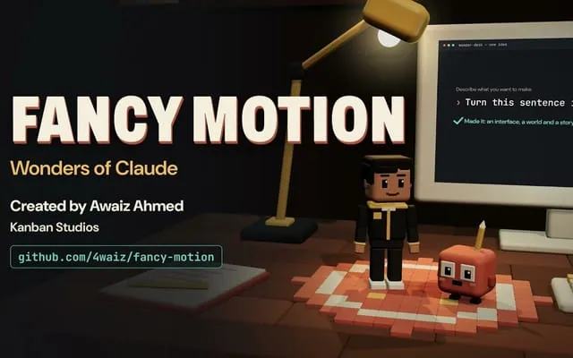 Fancy Motion: Claude Code skill that turns a creative brief into a finished motion film.