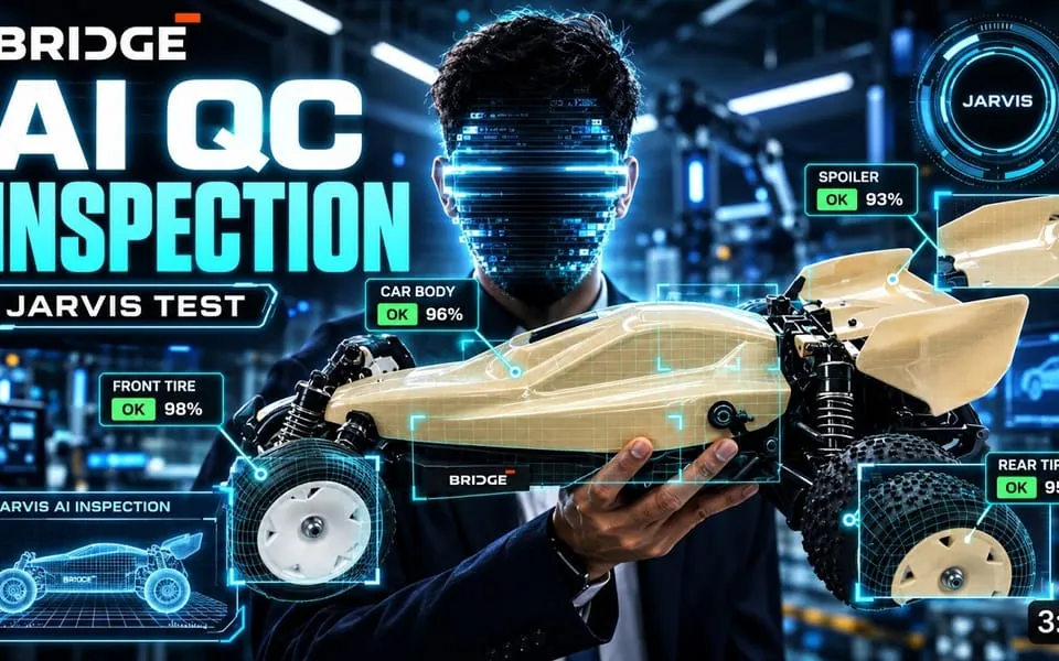 JARVIS QC Station: Offline quality-control station combining computer vision, voice and the Falcon 3 LLM.