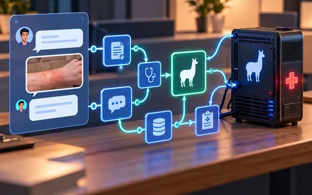 n8n Medical AI Workflow Platform: n8n workflow that triages patient symptoms using MedLLaMA3 running locally on Ollama.