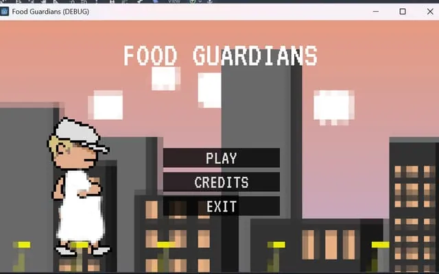 Food Guardians: Godot game built for the UAE Game Makers competition, with in-game dialogue.